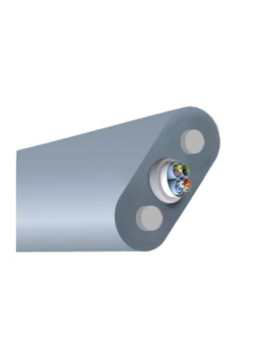 Norden Cat6A Elevator Travelling Cable S/FTP 4 Pair – Flat Network Cable UAE
