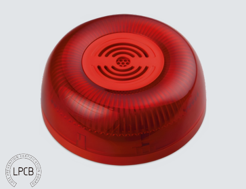 Norden Addressable Sounder Strobe NFA-T01ST | EN54-3 LPCB Approved Fire Alarm Sounder Strobe UAE
