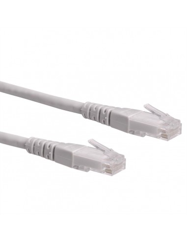 Norden Cat6 U/UTP Patch Cord 2M Grey PVC – High Speed Ethernet Cable UAE