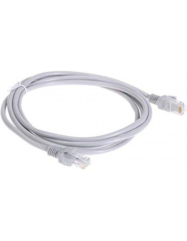 Norden Cat6 U/UTP Patch Cord 3M Grey PVC – High Speed Ethernet Cable UAE
