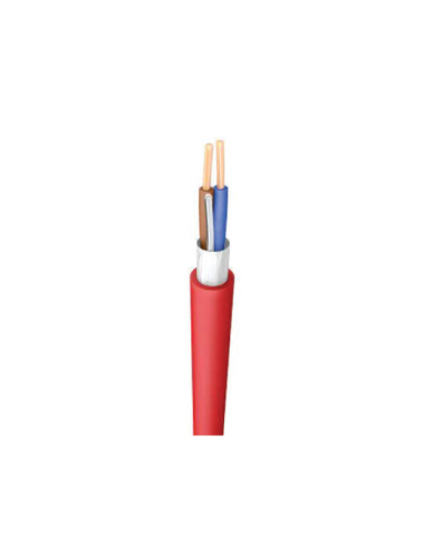 Norden FireNor PH30 Fire Resistant Cable 2C x 1.5mm² White 100M – Fire Rated Cable UAE