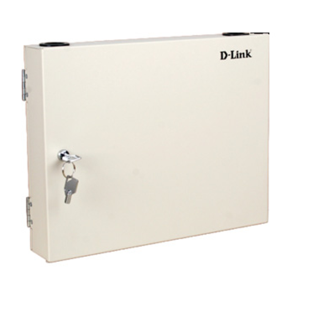 D-Link Wall Mounted Fiber Patch Panel – 24 Port Fiber Distribution Box UAE