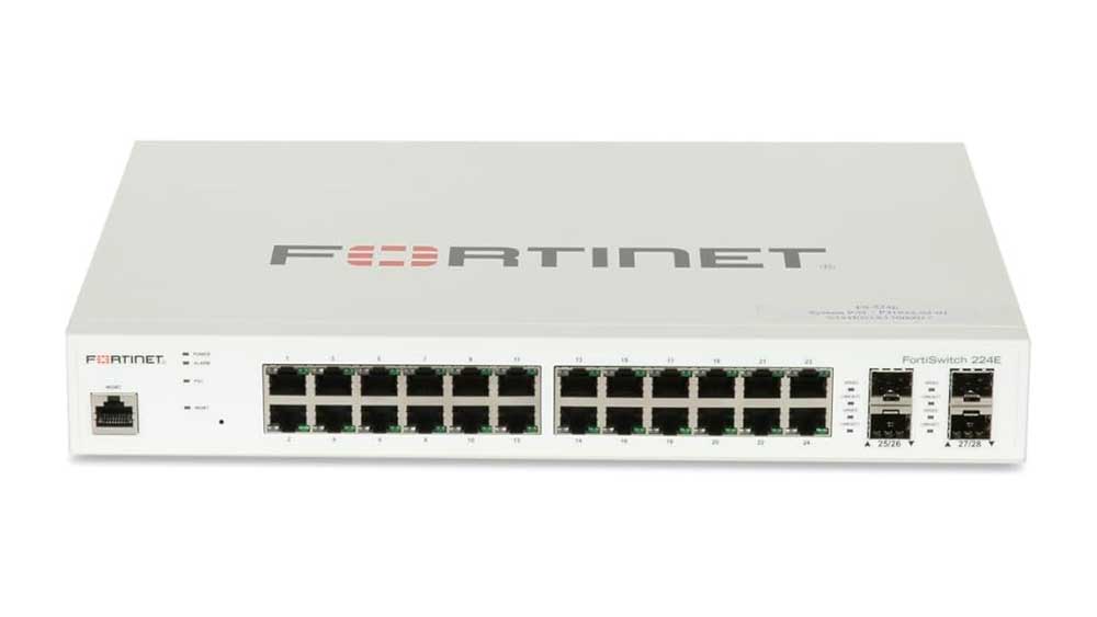 Fortinet FS-224E 24-Port Gigabit Switch – Secure Network Switch UAE