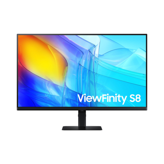 Samsung 32″ ViewFinity S8 S80D UHD Monitor with USB-C | Ergonomic VA Display & Pivot | LS32D806UAMXUE